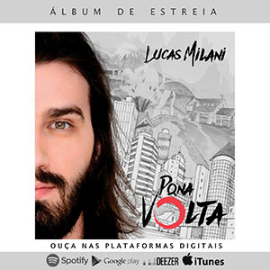 Capa do Cd Pequena Volta - Lucas Milani